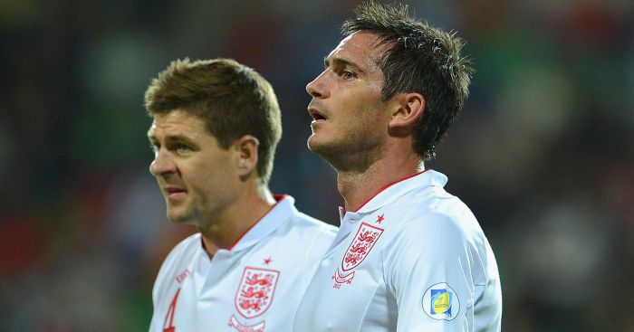 Steven Gerrard and Frank Lampard