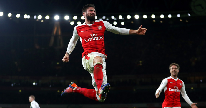 Olivier Giroud: Arsenal matchwinner against WBA