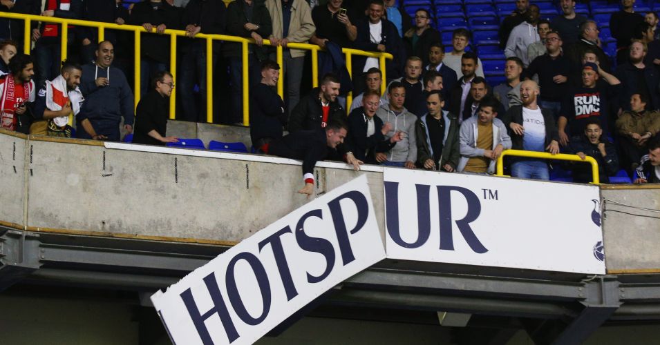 Ten arrests as Arsenal fans tear down hoardings | TEAMtalk