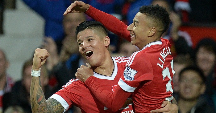 Marcos Rojo Jesse Lingard Manchester United TEAMtalk