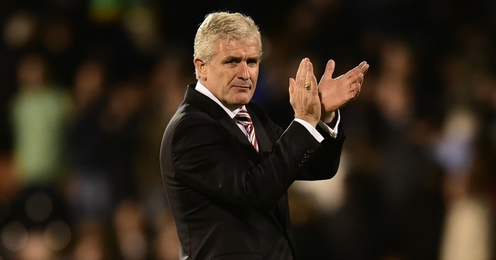 Mark Hughes: Stoke City boss linked with Everton job