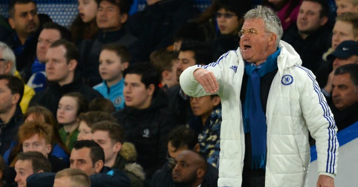 Guus Hiddink Guus Hiddink: Manager has lost only one game Blues return