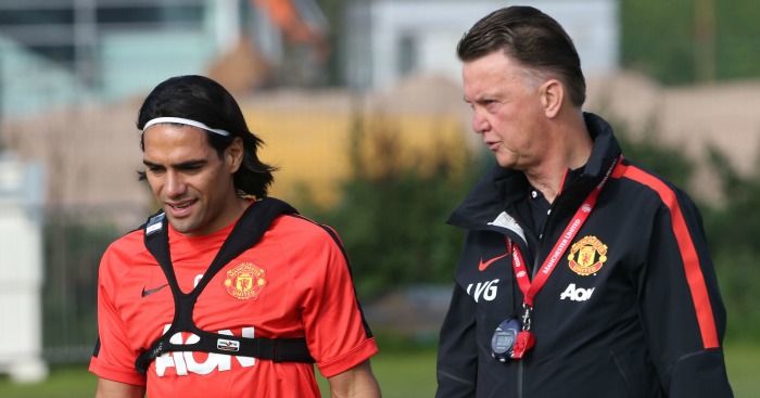 Radamel Falcao: Left bemused by LVG's instructions