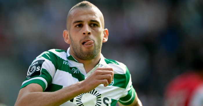Islam Slimani Islam Slimani: Linked with Tottenham transfer