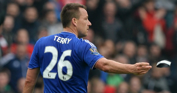 John Terry: Chelsea career set to end with a red card