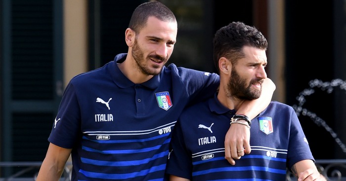 Leonardo Bonucci and Antonio Candreva: Linked with Chelsea
