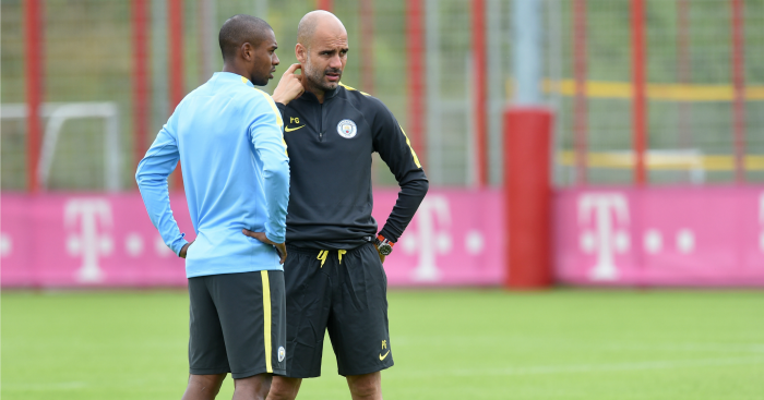 Fernandinho: Midfielder still adapting to Pep Guardiola