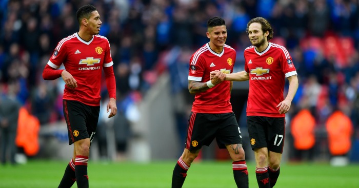Unwanted: Chris Smalling, Marcos Rojo & Daley Blind
