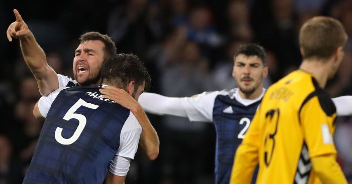 James McArthur: Comes to Scotland's rescue