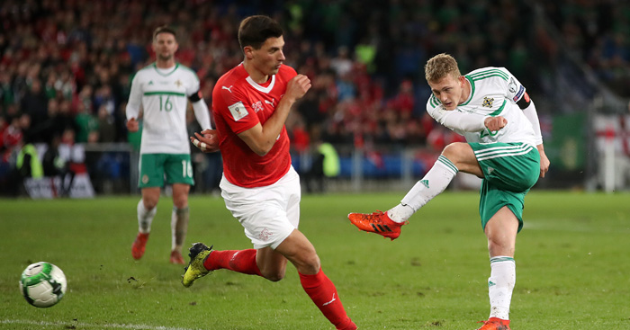 Switzerland v Northern Ireland - FIFA World Cup - Qualifying Play-off - Second Leg - St Jakob Park