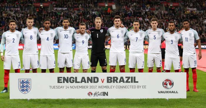 England v Brazil