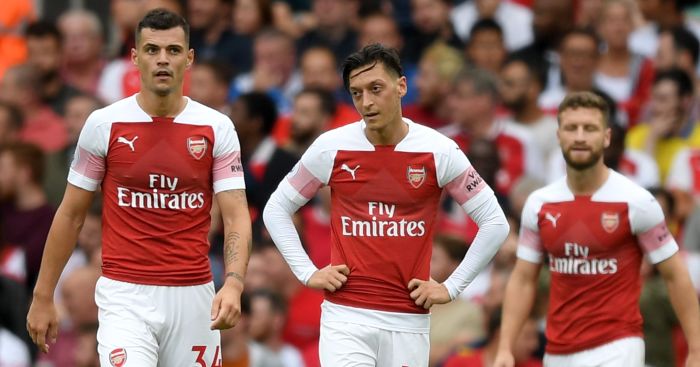 Granit Xhaka; Mesut Ozil TEAMtalk