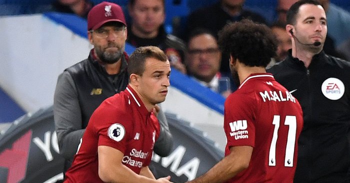 Mo Salah Shaqiri Klopp TEAMtalk