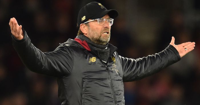 Liverpool's German manager Jurgen Klopp