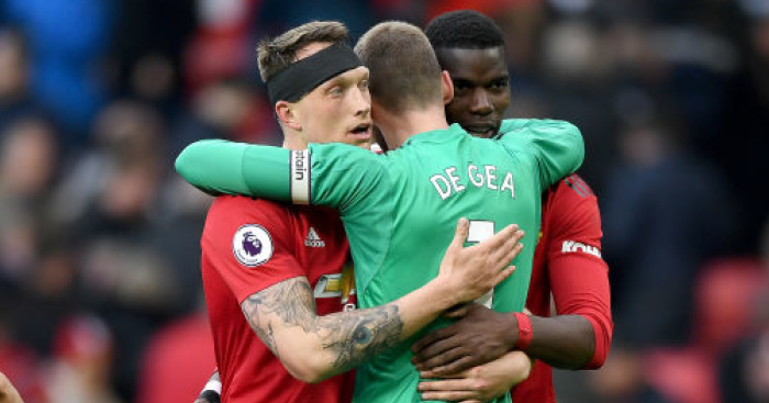 David De Gea, Paul Pogba Phil Jones TEAMtalk