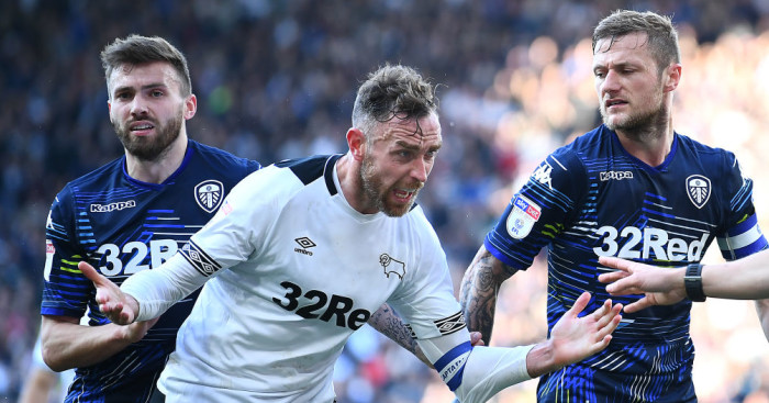 Stuart Dallas, Richard Keogh, Liam Cooper TEAMtalk Stuart Dallas, Richard Keogh, Liam Cooper TEAMtalk