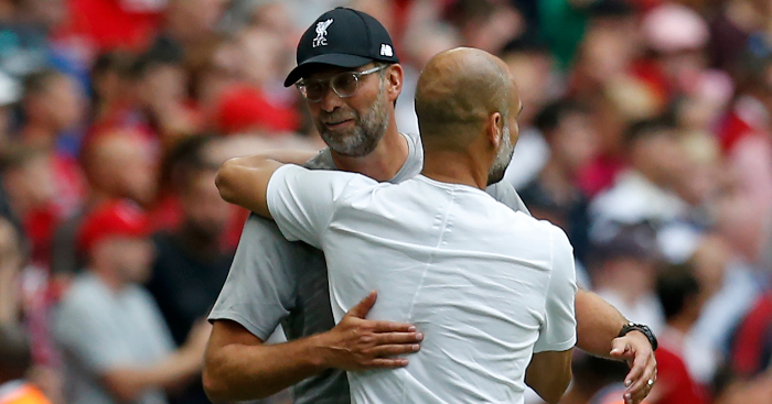 Jurgen Klopp Pep Guardiola
