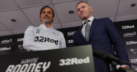 Derby desperate for Rooney eligibility after Wednesday draw