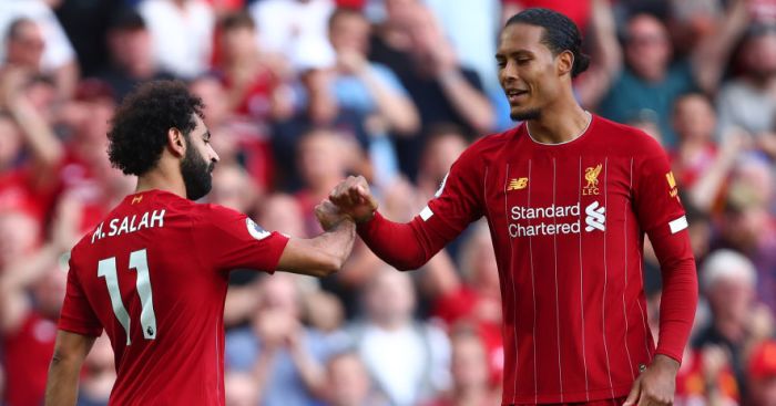 Mo Salah; Virgil van Dijk TEAMtalk