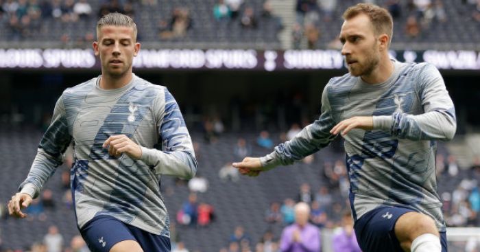 Christian Eriksen; Toby Alderweireld TEAMtalk