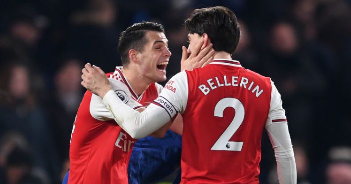 Xhaka Bellerin TEAMtalk