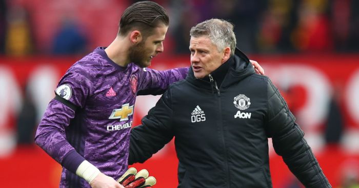 De Gea Solskjaer TEAMtalk De Gea Solskjaer TEAMtalk