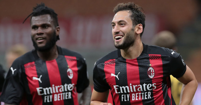 Hakan Calhanoglu, Frank Kessie
