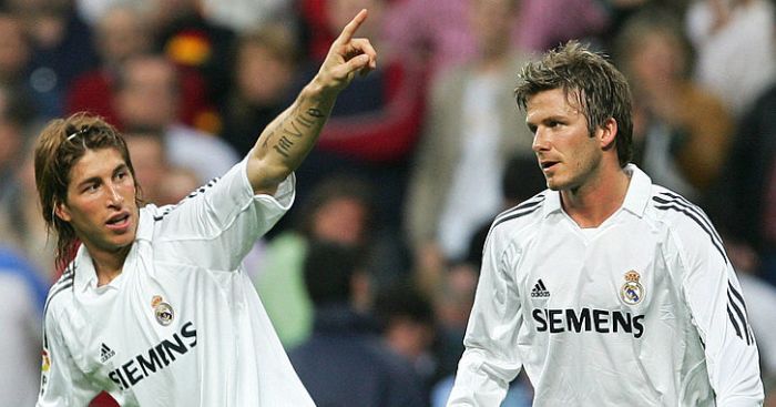 Sergio Ramos; David Beckham TEAMtalk