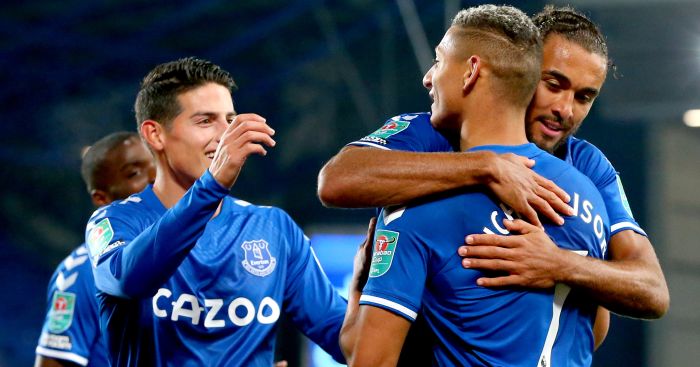 James Rodriguez, Dominic Calvert-Lewin, Richarlison TEAMtalk James Rodriguez, Dominic Calvert-Lewin, Richarlison