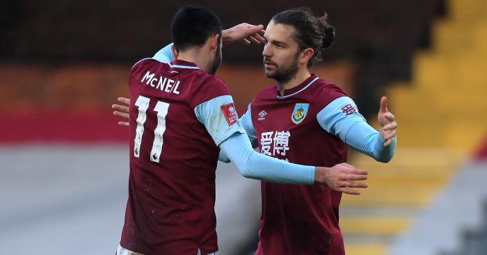 Dwight McNel, Jay Rodriguez Burnley