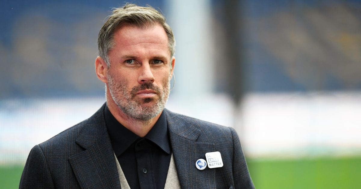 Jamie Carragher refers to Leeds star as a 'brilliant young player'