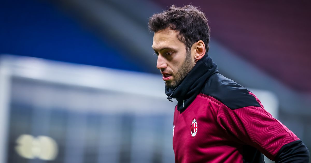 Hakan Calhanoglu AC Milan v Torino January 2021