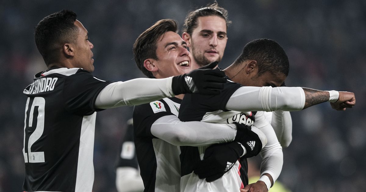 Alex Sandro, Paulo Dybala, Adrien Rabiot, Douglas Costa, Juventus