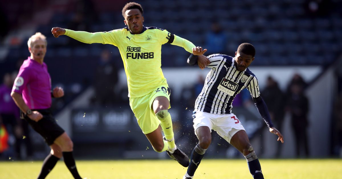 Joe Willock, Ainsley Maitland-Niles West Brom v Newcastle March 2021 TEAMtalk Joe Willock, Ainsley Maitland-Niles West Brom v Newcastle March 2021