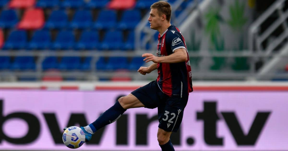 Mattias Svanberg Bologna v Sampdoria March 2021