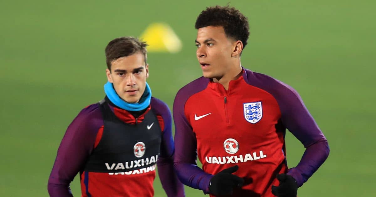Harry Winks, Dele Alli England TEAMtalk