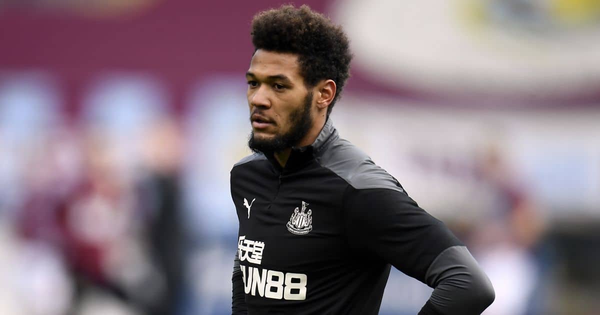 Joelinton Newcastle warm up TEAMtalk