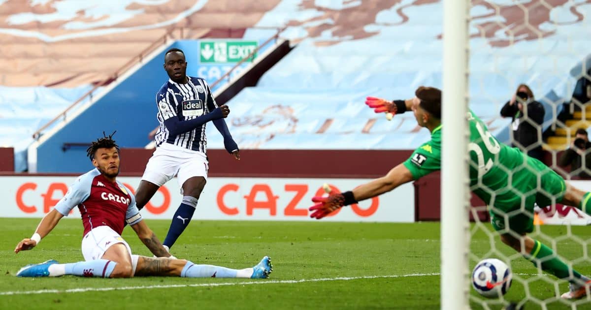 Mbaye Diagne Aston Villa v West Brom April 2021 TEAMtalk Mbaye Diagne Aston Villa v West Brom April 2021