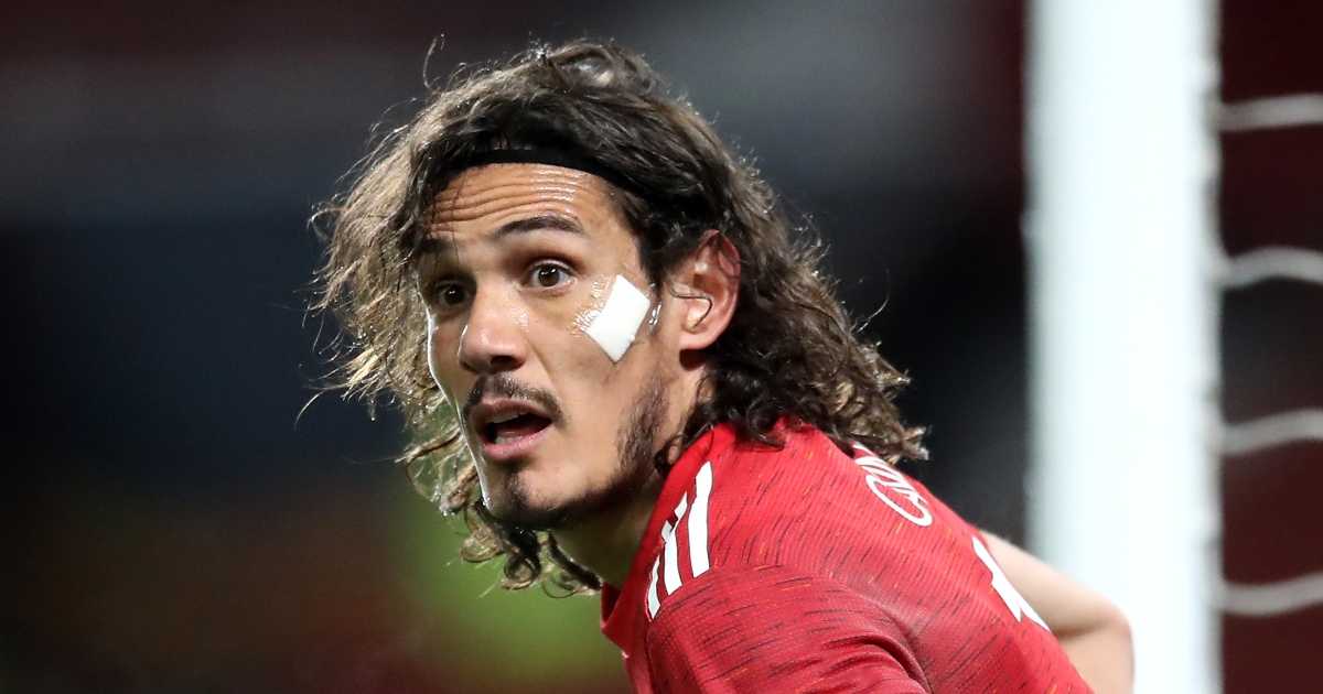 Edinson-Cavani-Manchester-United-1-1