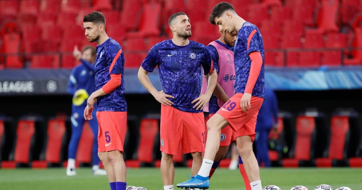 Jorginho, Mateo Kovacic, Kai Havertz Porto v Chelsea April 2021 TEAMtalk Jorginho, Mateo Kovacic, Kai Havertz Porto v Chelsea April 2021