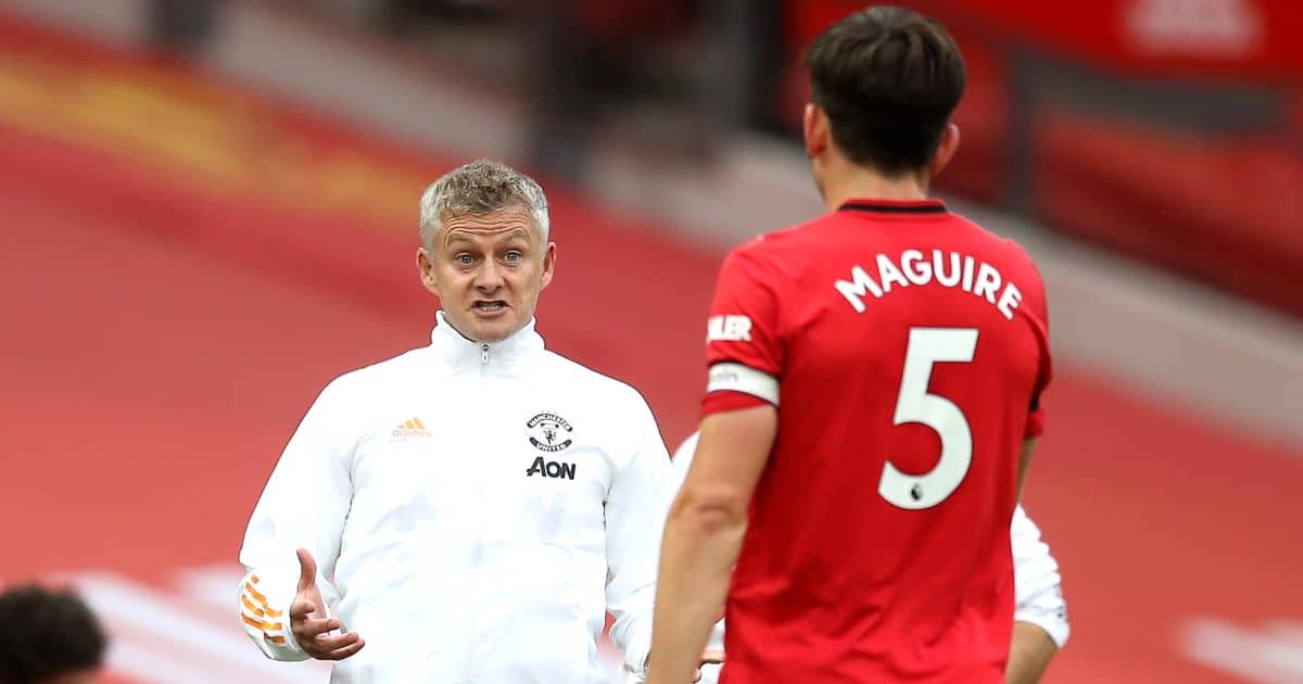 Harry Maguire; Ole Gunnar Solskjaer TEAMtalk