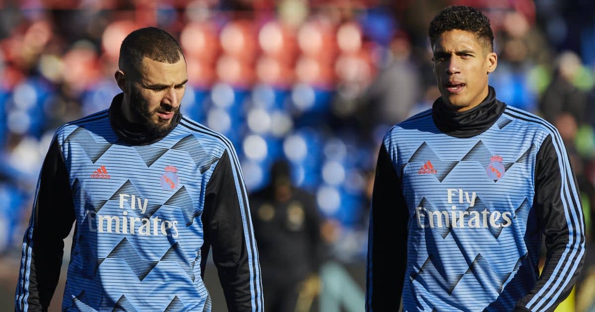 Karim Benzema, Raphael Varane, Real Madrid, TEAMtalk Karim Benzema, Raphael Varane, Real Madrid