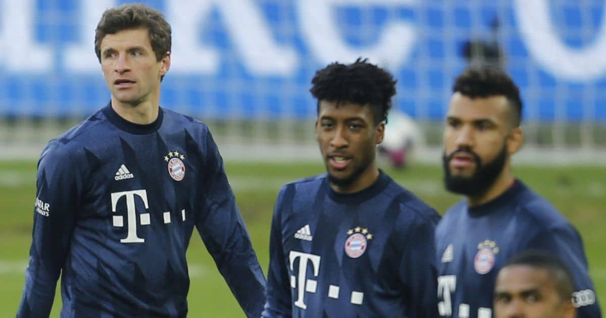 Thomas Muller, Kingsley Coman, Eric Maxim Choupo Moting