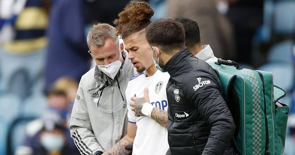 Kalvin Phillips shoulder injury v West Brom, TEAMtalk Kalvin Phillips shoulder injury v West Brom