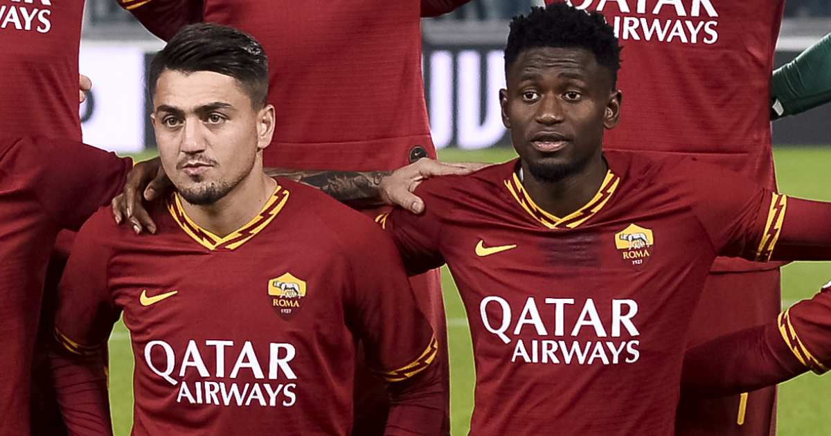 Cengiz Under, Amadou Diawara Roma TEAMtalk Cengiz Under, Amadou Diawara Roma TEAMtalk