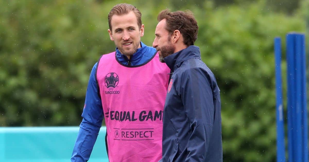 Harry Kane Gareth Southgate England training TEAMtalk Harry Kane Gareth Southgate England training TEAMtalk