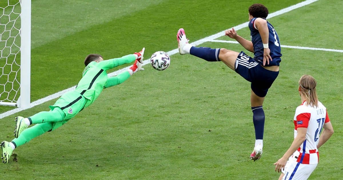 Che Adams, Scotland chance v Croatia, TEAMtalk