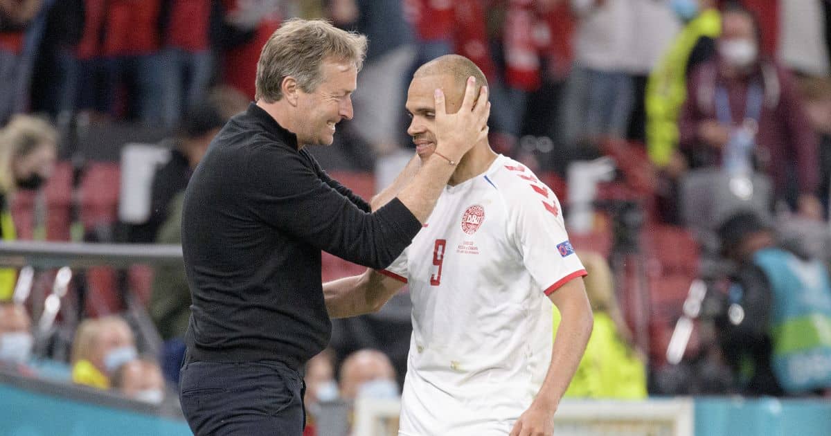 Martin Braithwaite Barcelona, Russia v Denmark Euro 2020