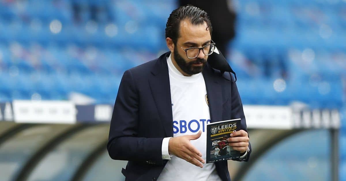 Victor Orta Leeds Elland Road TEAMtalk Victor Orta Leeds Elland Road TEAMtalk