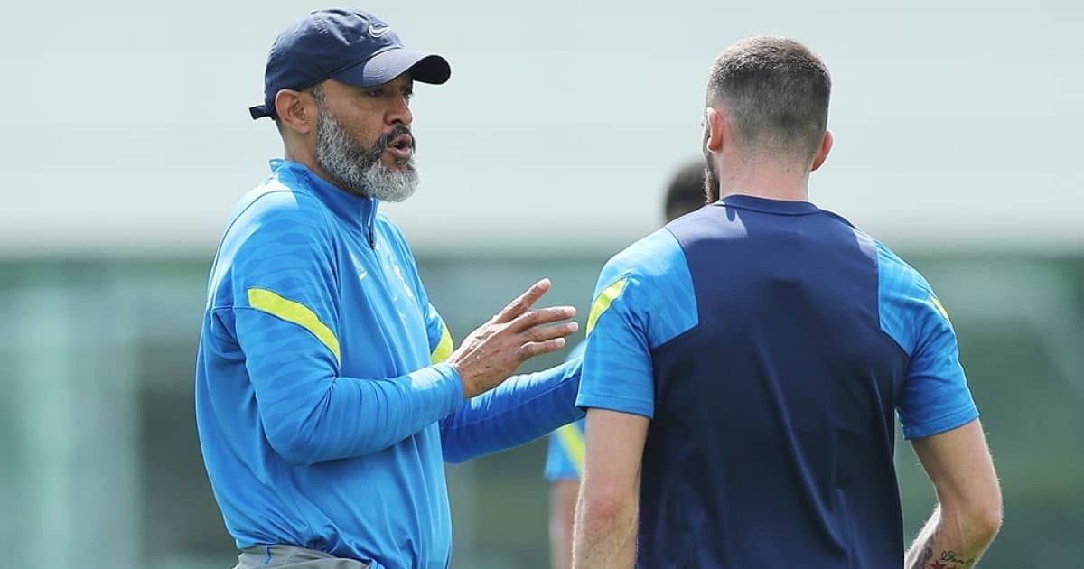 Nuno Espirito Santo Tottenham manager (pic from THFC)
